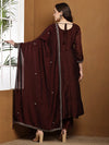 Elegant Embroidered Kurta Set with Dupatta
