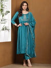 Elegant Embroidered Kurta Set with Dupatta