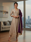 Elegant Embroidered Kurta Set with Dupatta