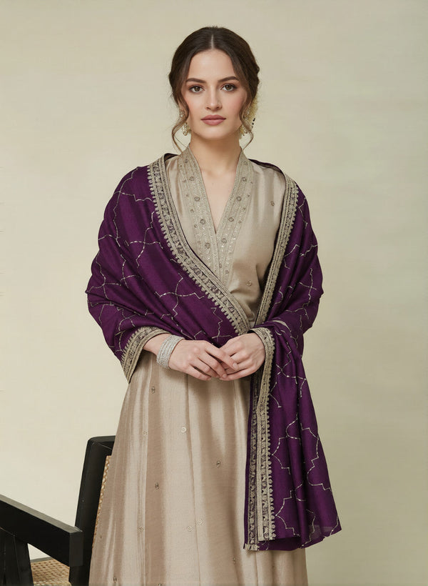 Elegant Embroidered Kurta Set with Dupatta