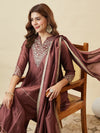 Elegant Embroidered Kurta Palazzo Set