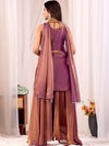 Premium Embroidered Kurta Sharara Set