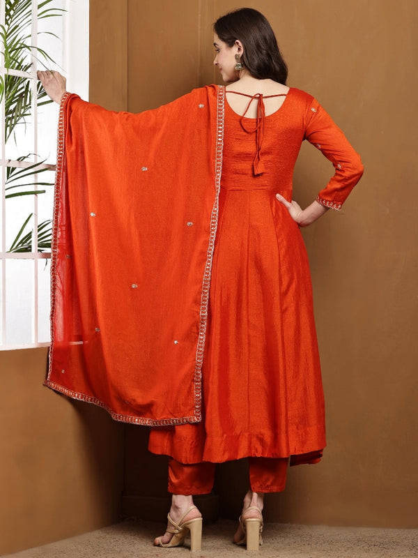 Elegant Embroidered Kurta Set with Dupatta
