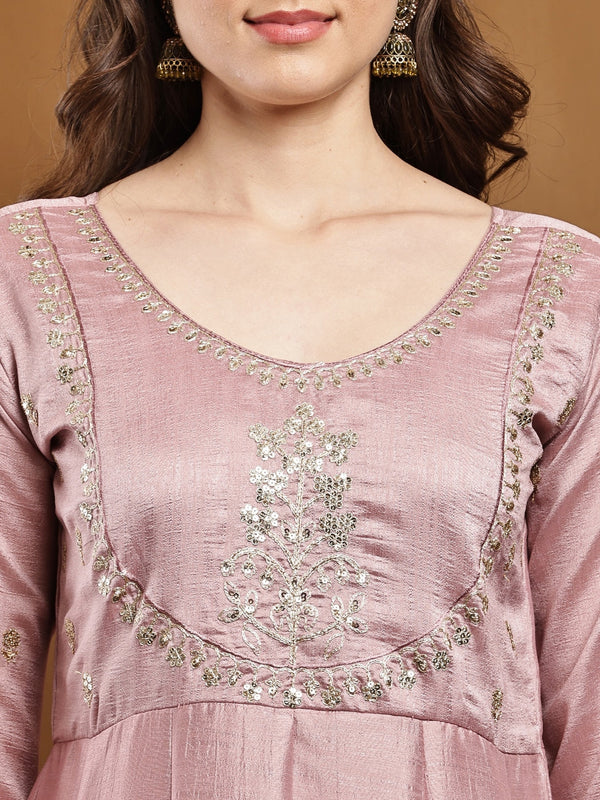 Elegant Embroidered Kurta Set with Dupatta