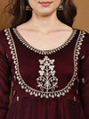 Elegant Embroidered Kurta Set with Dupatta